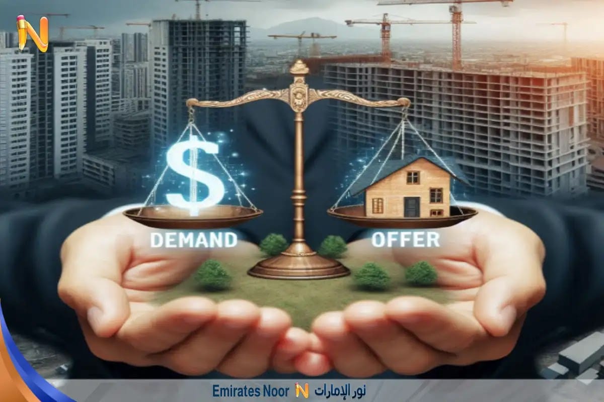 العلاقة بين قوانين العرض والطلب وتقلبات سوق العقارات